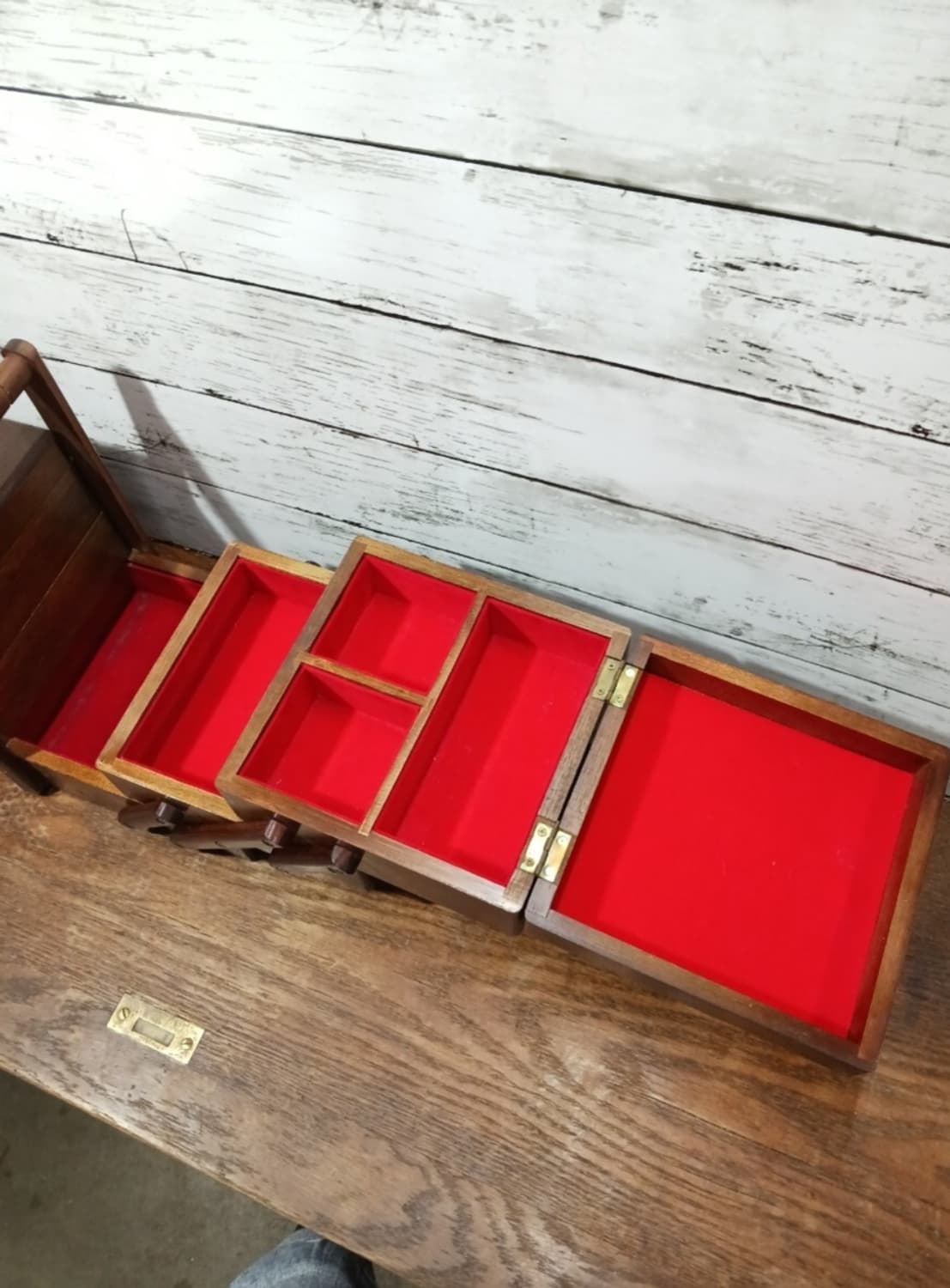 슈케어박스 원목 보관함 3단 상품이미지5