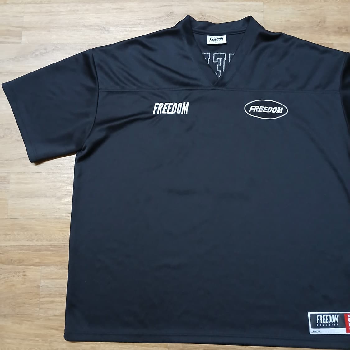 freedom 프리덤 논매쉬 럭비 져지 반팔 2xl 상품이미지3