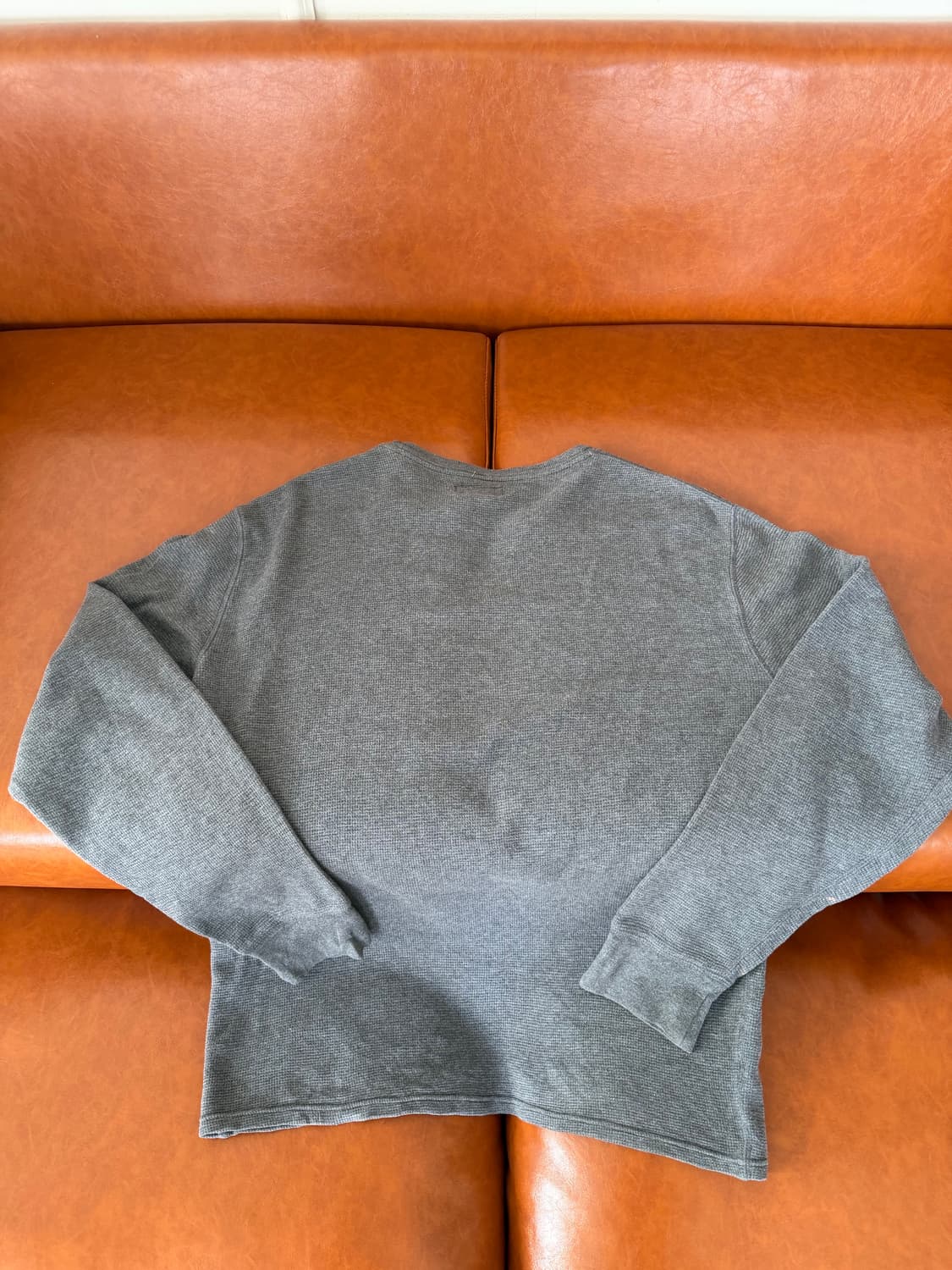 폴로 와플 롱슬리브 그레이 상품이미지10