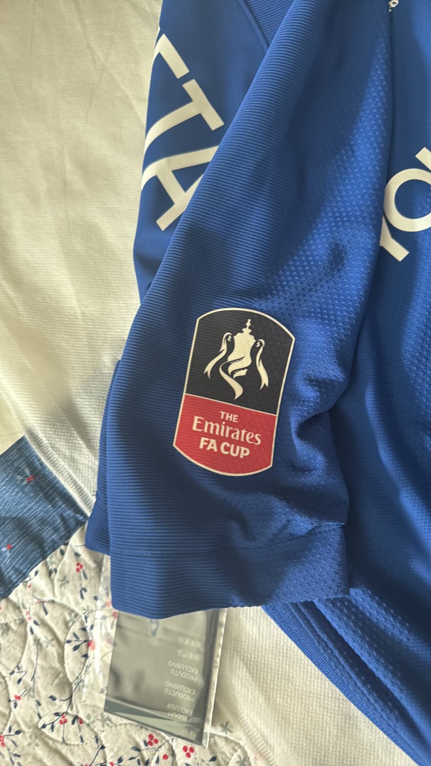 17-18 fa컵 버전 첼시 아스팔리쿠에타 유니폼 L 팝니다 상품이미지3