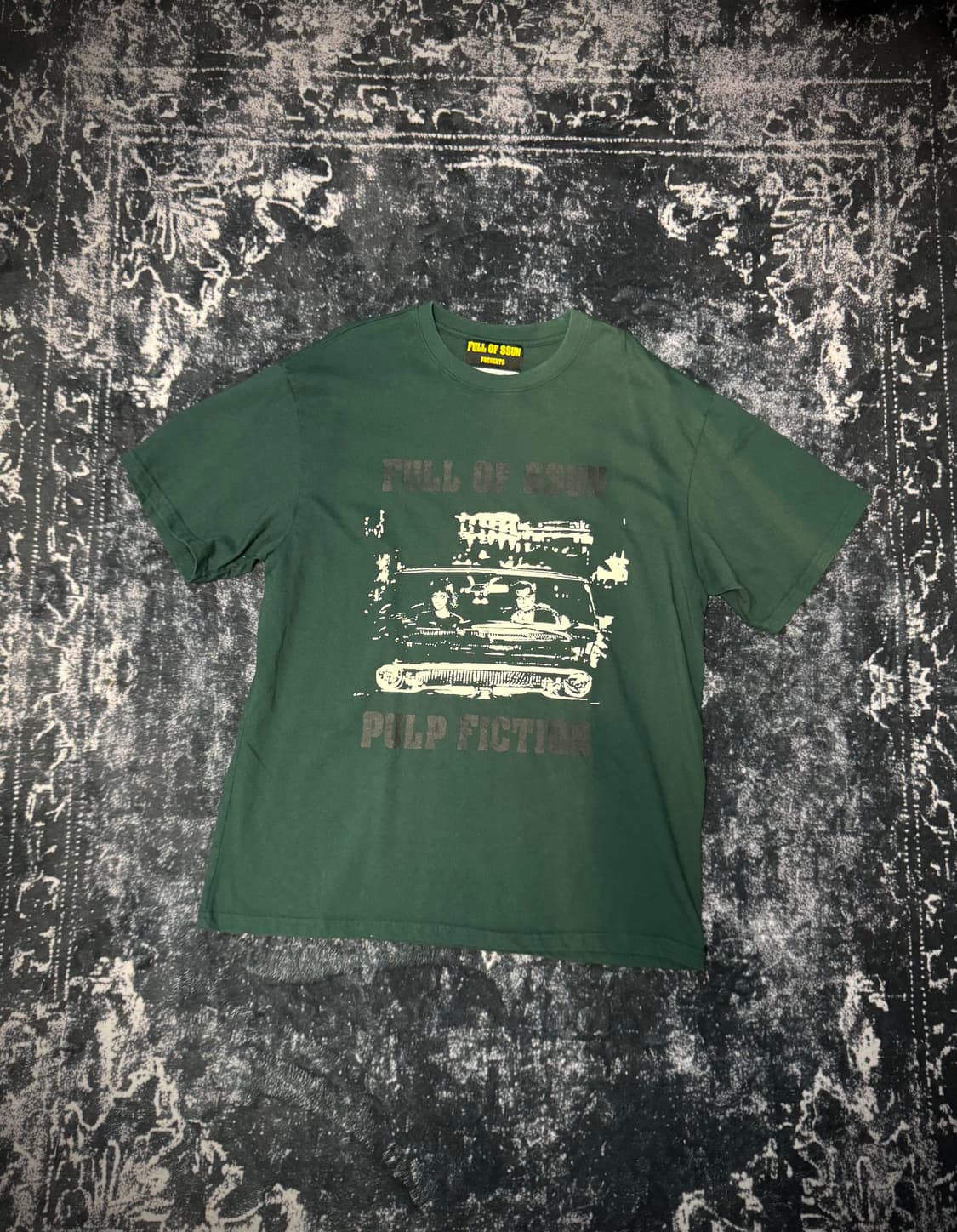 FULL OF SSUN Dark Green T-shirt 상품이미지1