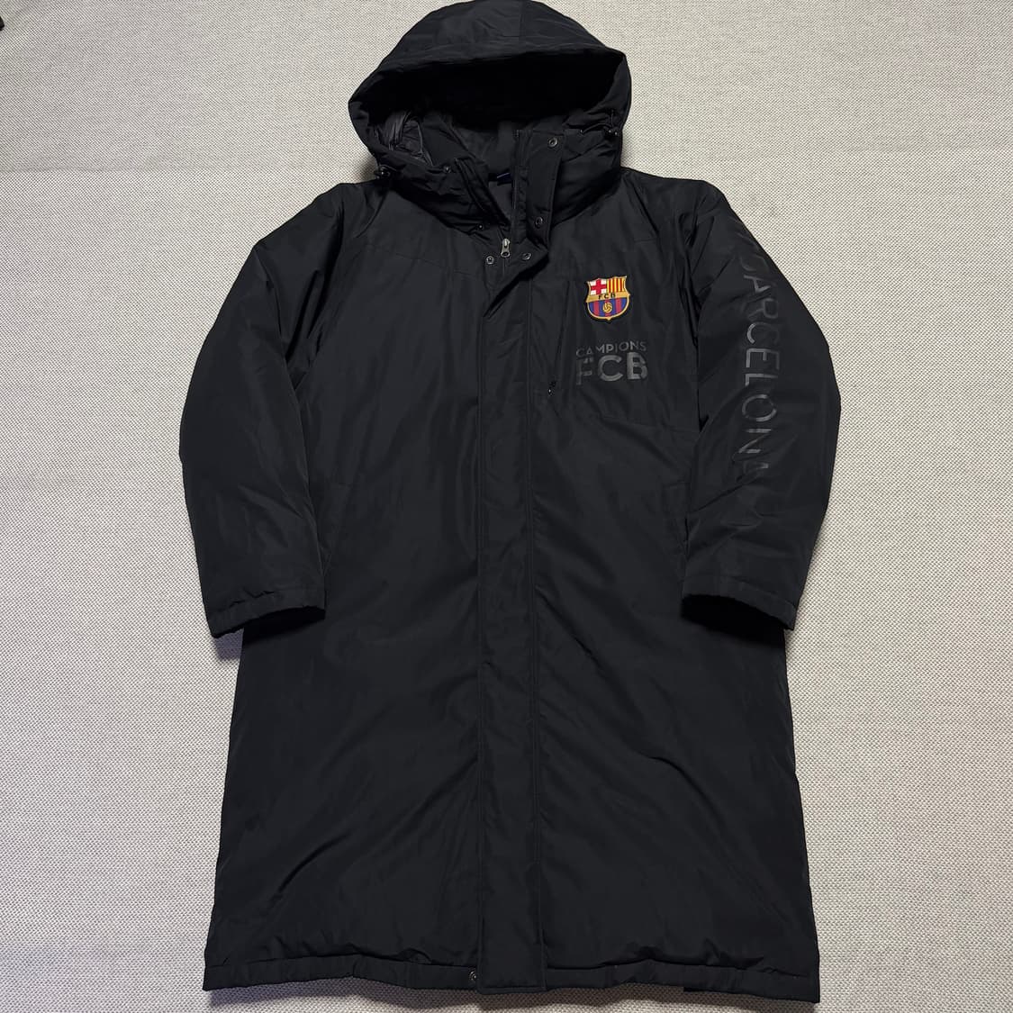 FC바르셀로나 롱패딩 상품이미지1