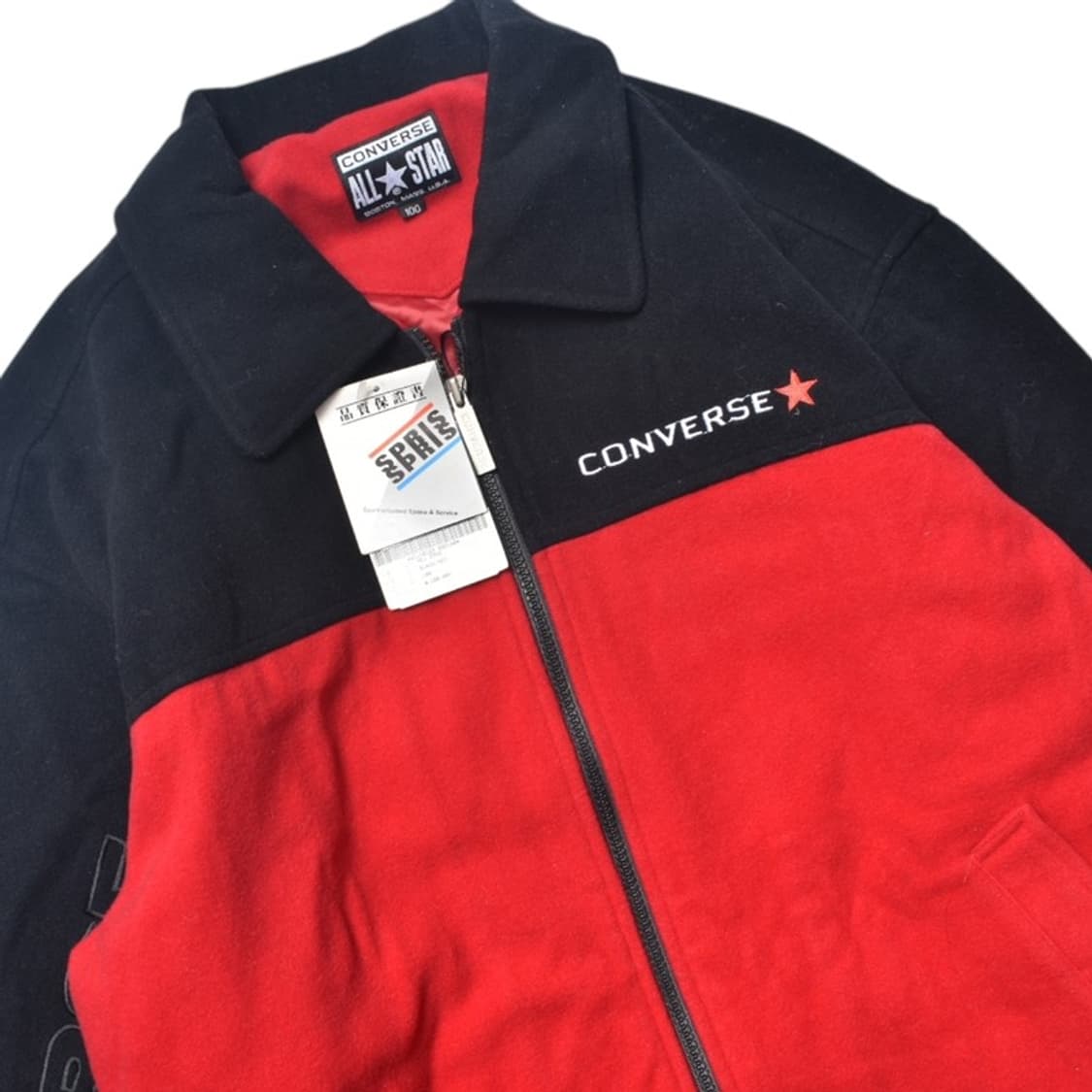 00S 올스타 컨버스 OG 모직 자켓 울 집업 점퍼 N795 상품이미지3
