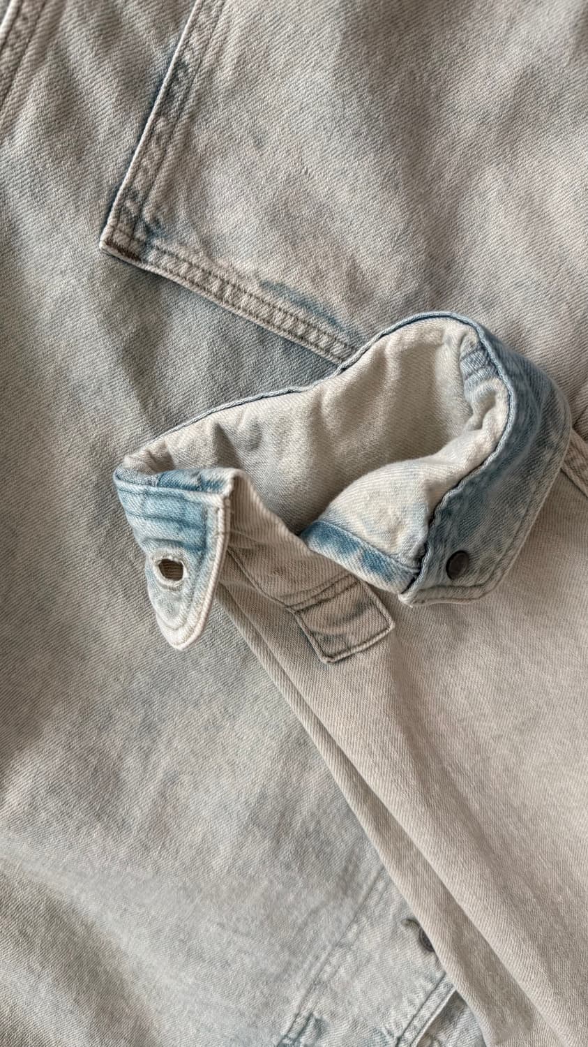 RRL 인디고 셀비지 데님 오버셔츠 상품이미지3