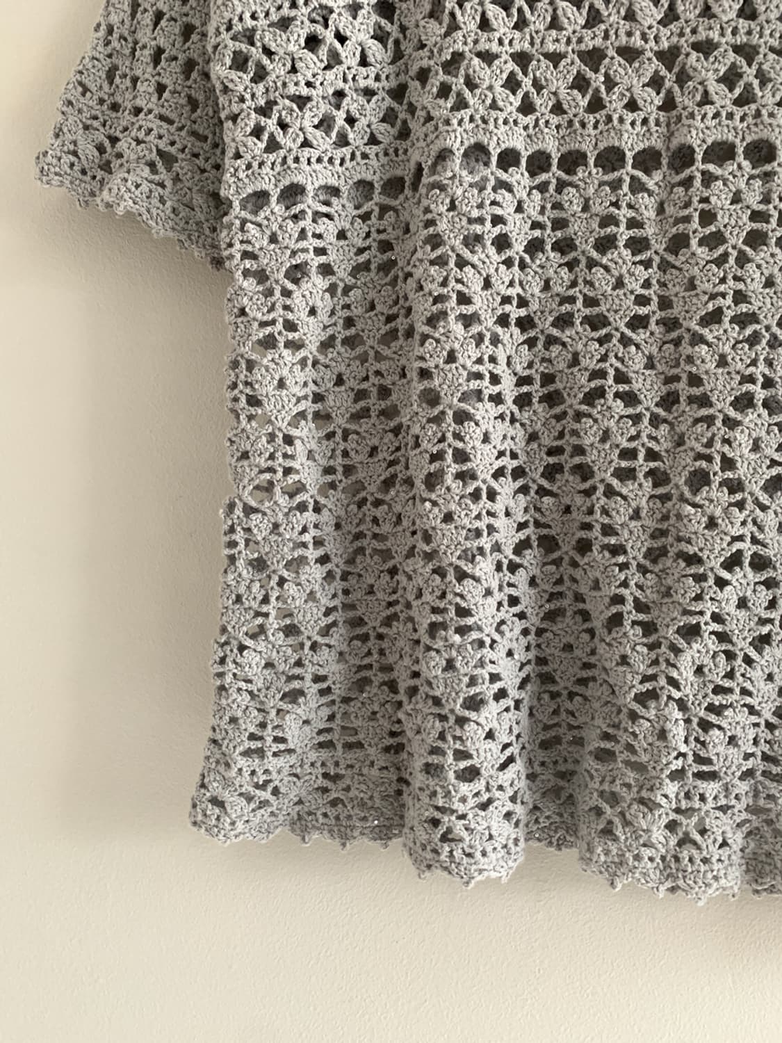 Ethnic Punching Short Sleeve Knit 상품이미지4