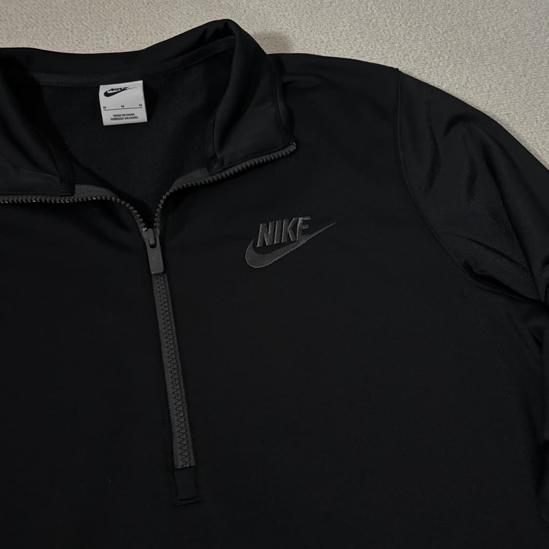 나이키 블랙 그레이 검회 반집업 상품이미지2