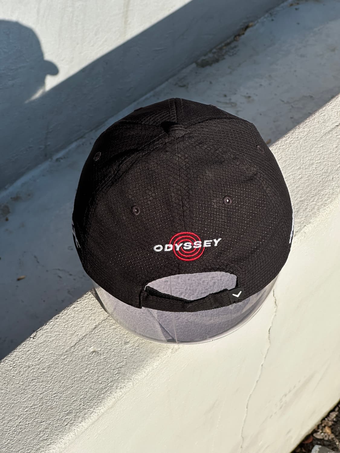 [F] 캘러웨이 로고 블랙 볼캡 모자 상품이미지4