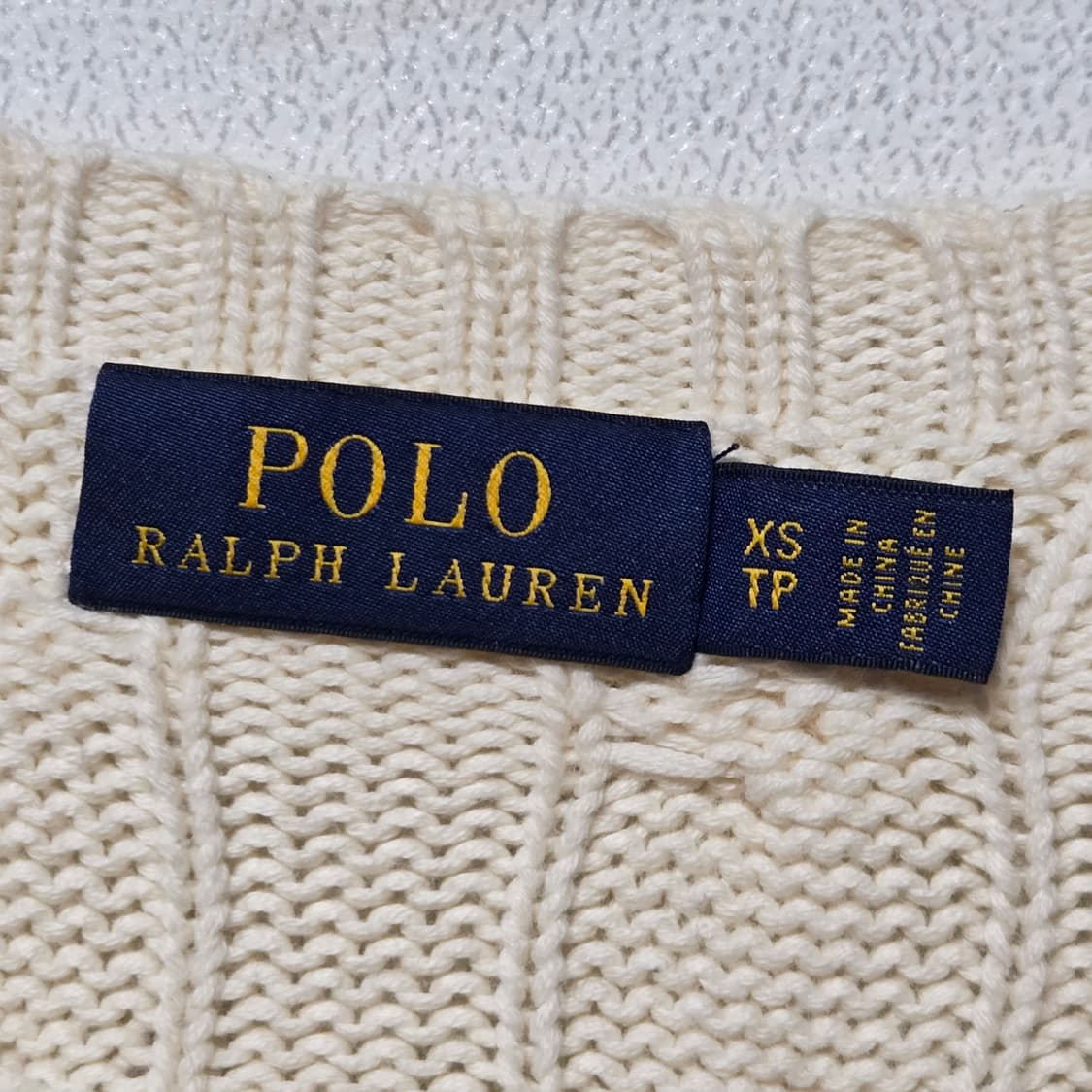 폴로랄프로렌 코튼 케이블 하트로고 니트 / 여성 니트 / 여자 니트  상품이미지2