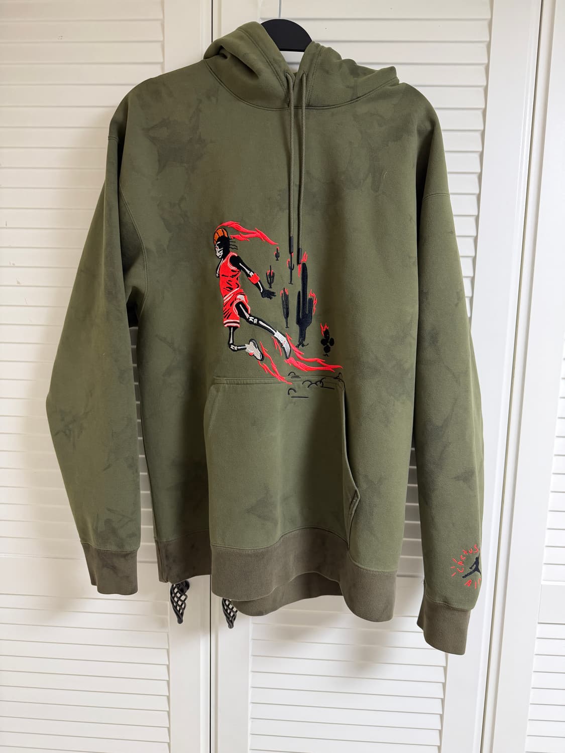 [L]나이키 조던 x 트래비스 스캇 후드티 상품이미지1