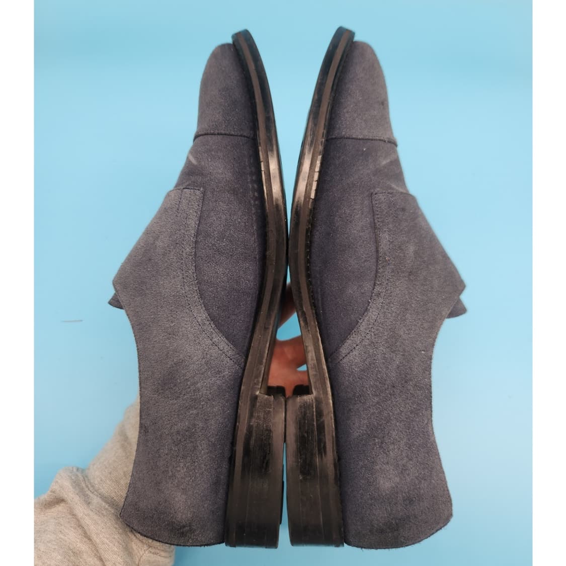 o Chris J FINDEN 스웨이드 남성수제화 실사이즈 280 상품이미지5