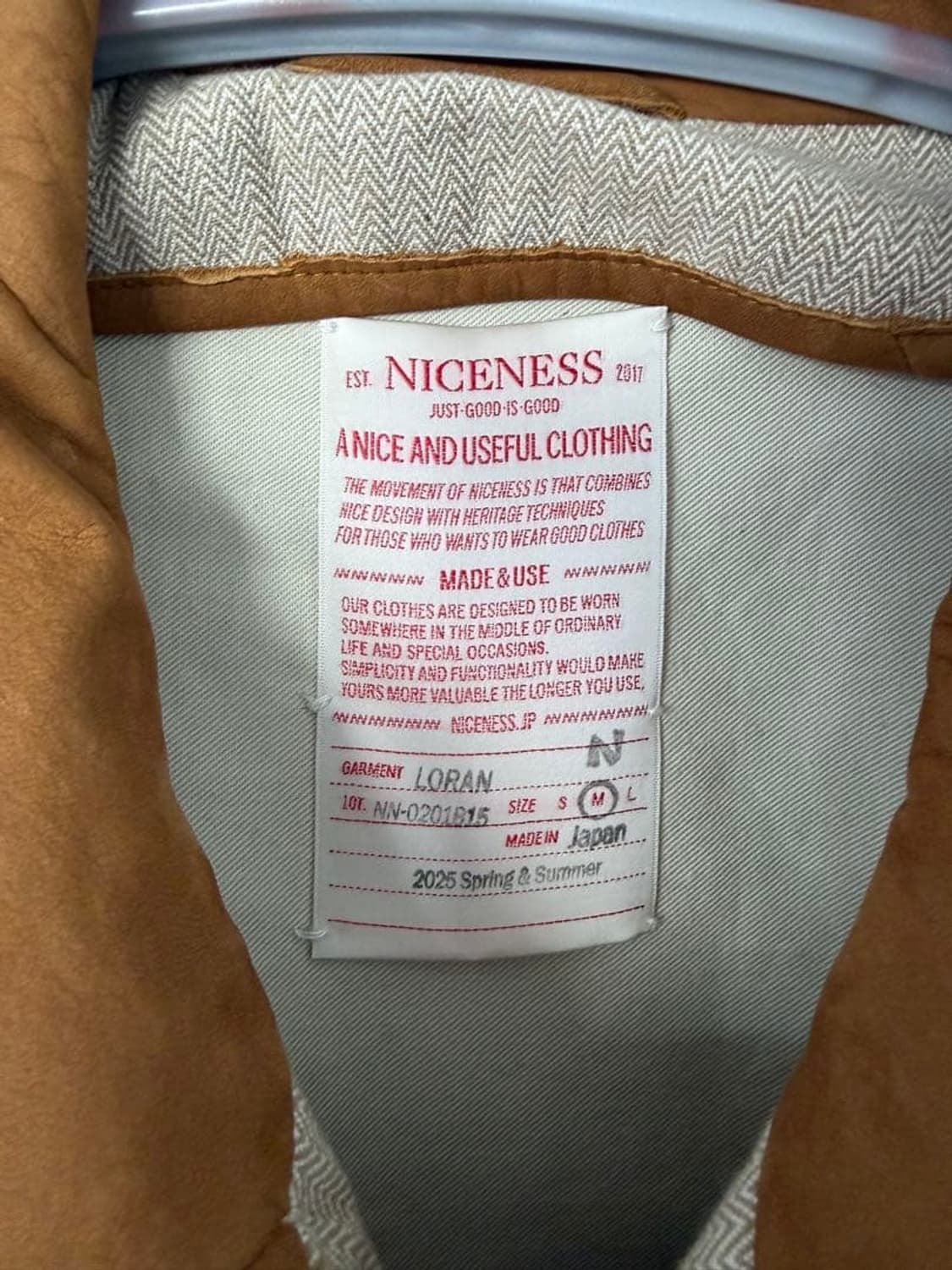 25ss LORAN HUNTING JACKET 상품이미지3