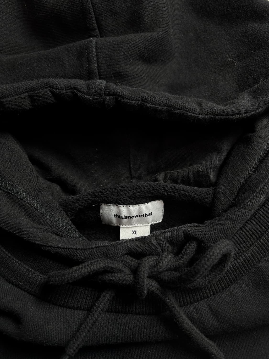 디스이즈네버댓 빅로고 박시핏 후드 티셔츠 1511 상품이미지4