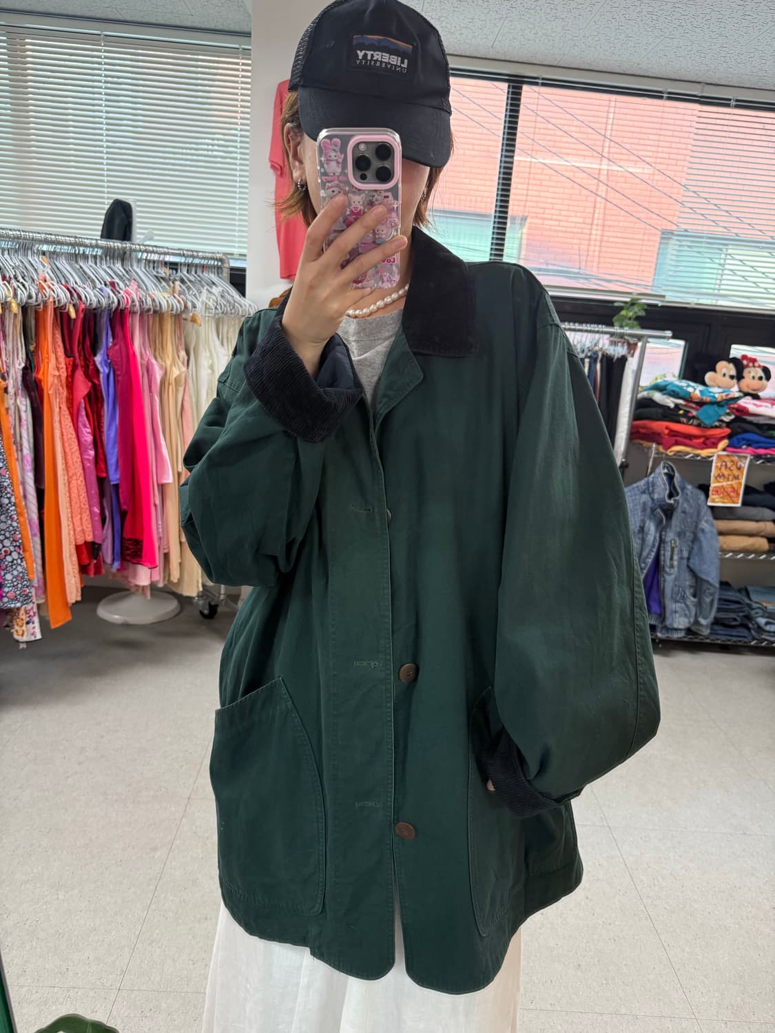Land's end dark green jacket  상품이미지2