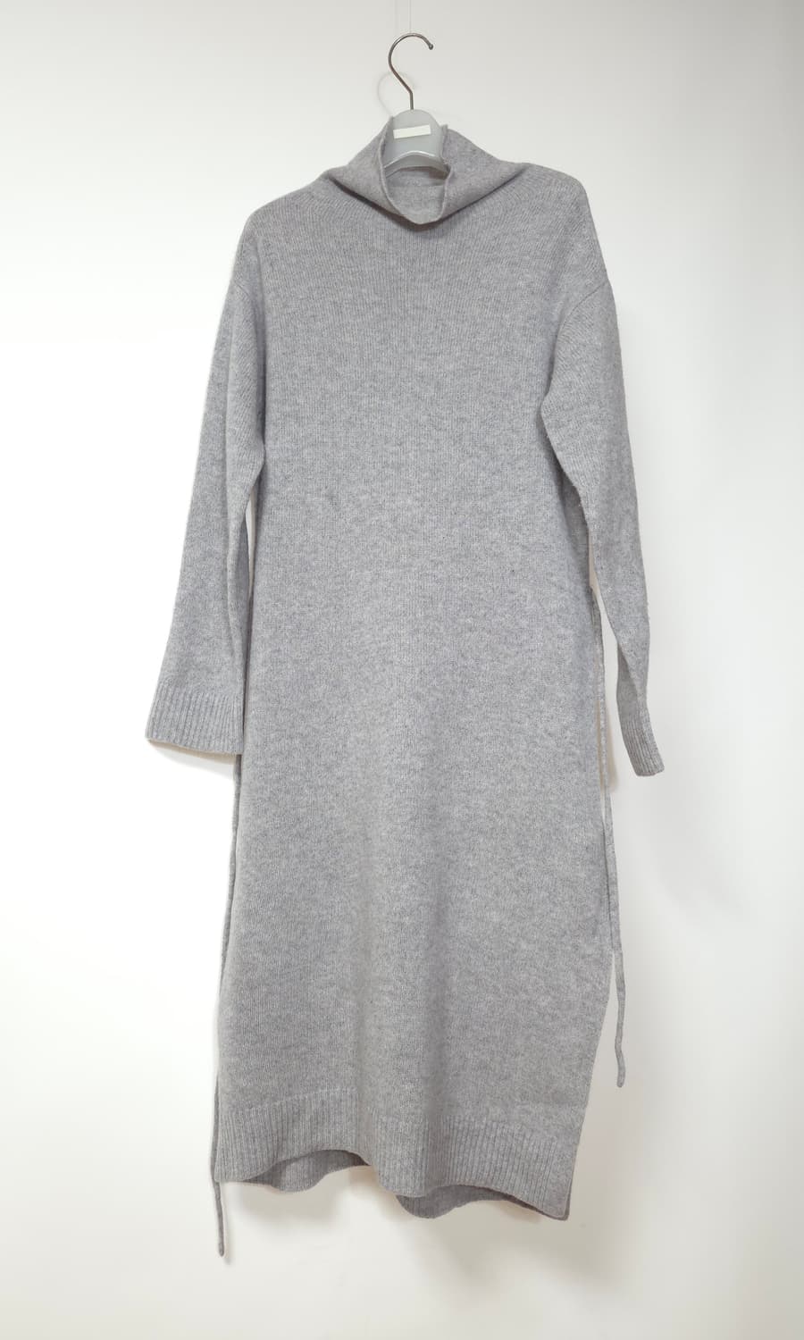 빈스 하이넥 울 캐시미어 니트 원피스 44 ~ 66 상품이미지4