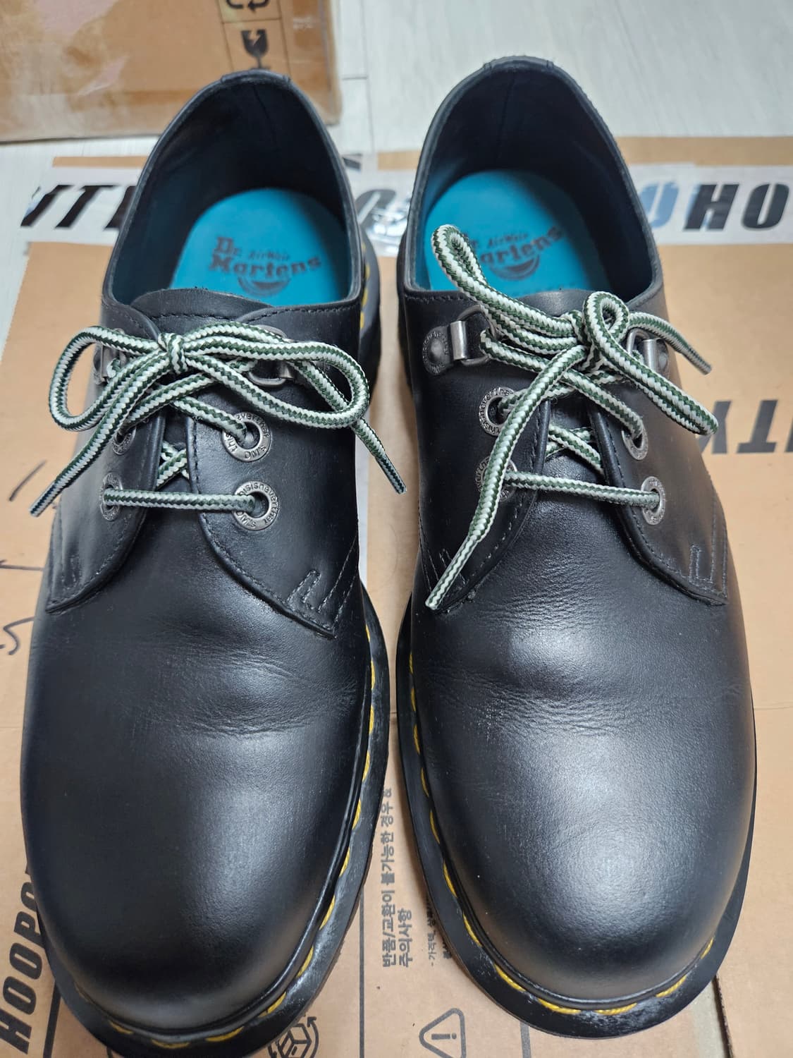 닥터마틴×디스이즈네버뎃1461왁스드 풀그레인 상품이미지1