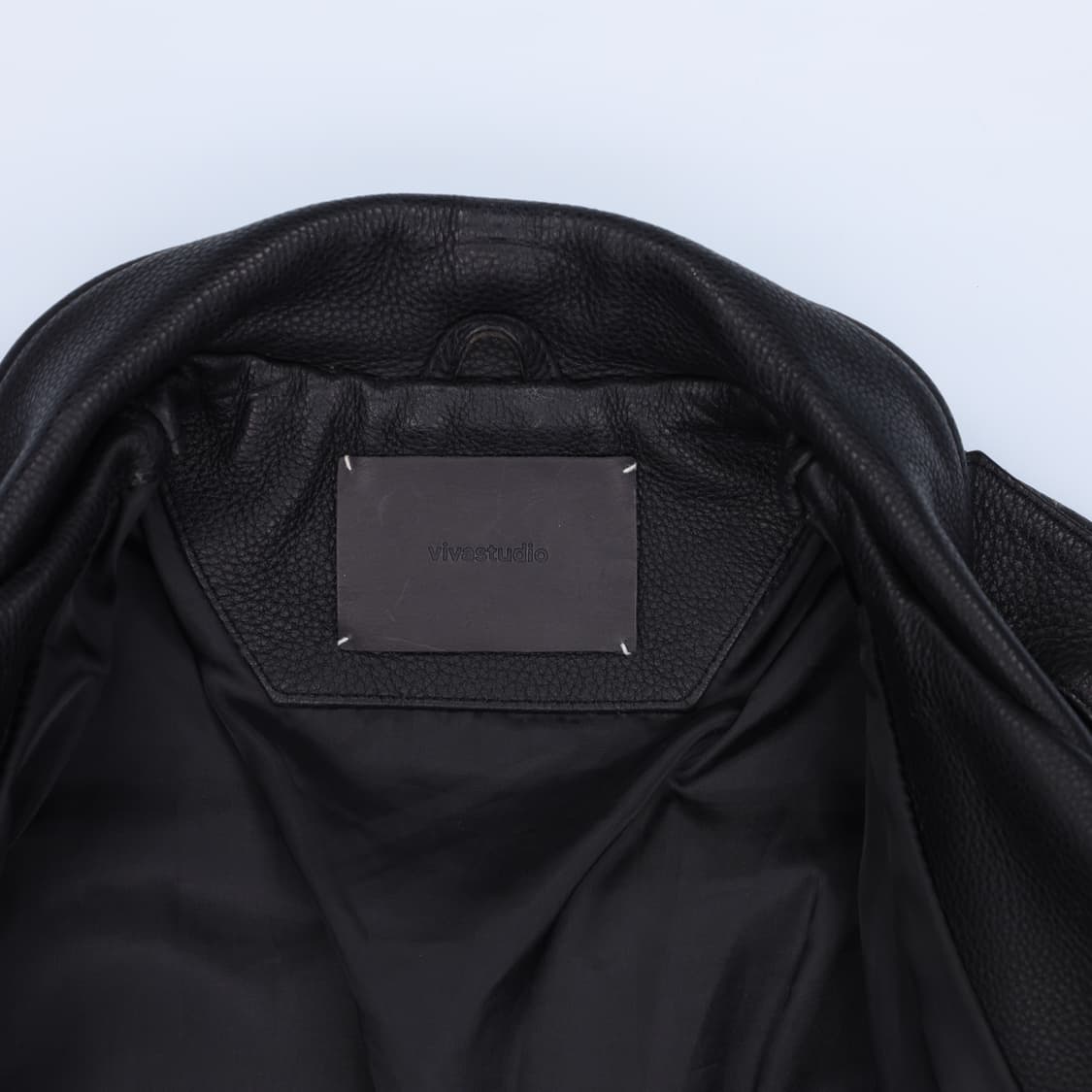 L 비바스튜디오 여성 싱글 라이더 가죽 자켓 4166 상품이미지6