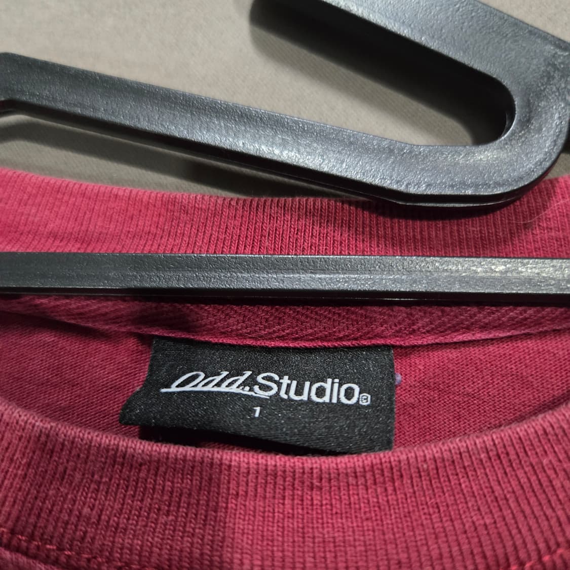 ODD STUDIO 반팔 티셔츠 핑크 상품이미지3