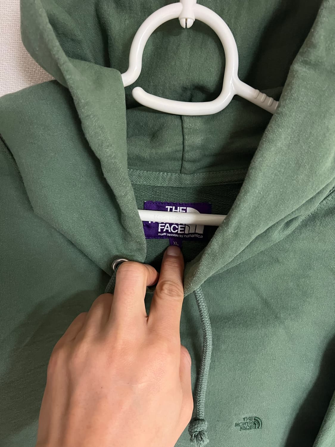 노스페이스 퍼플리벨 10oz 마운틴 스웻 파카 xl 상품이미지4