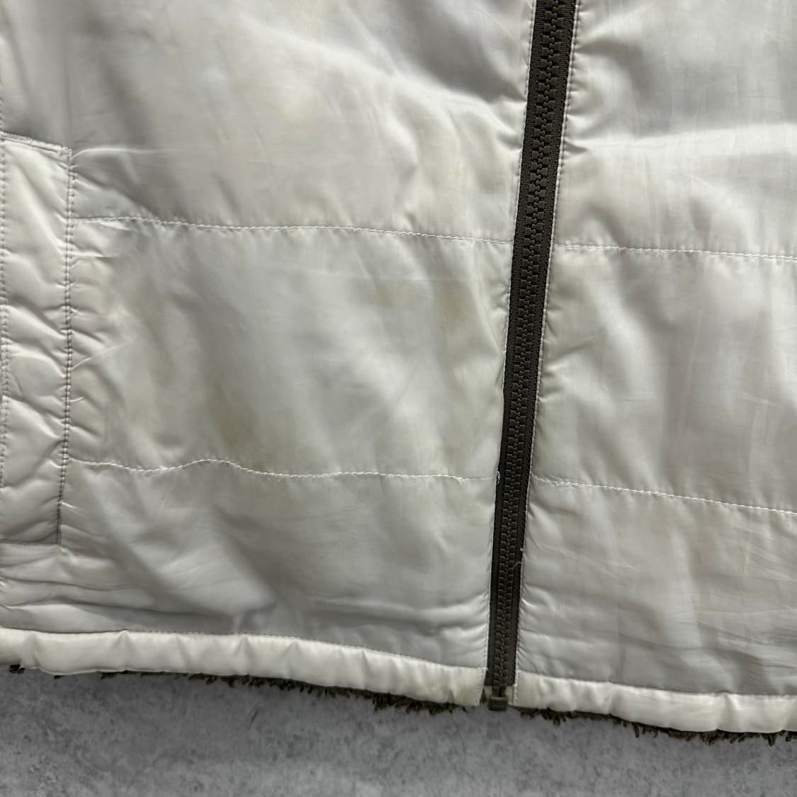 100 노스페이스 남자 양면 리버서블 털후리스 조끼 상품이미지6