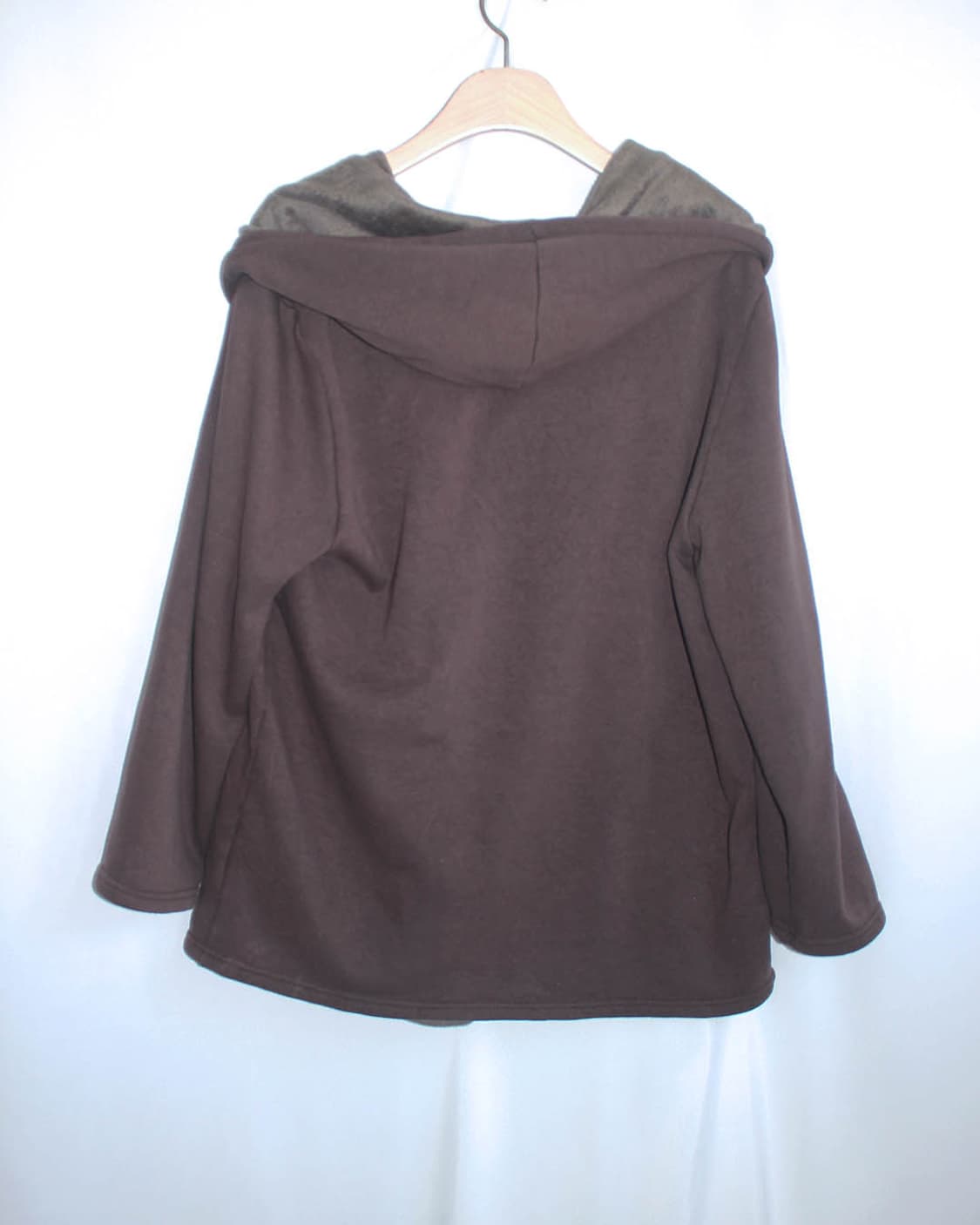 One-button wrap redbean skin hood jacket 상품이미지4