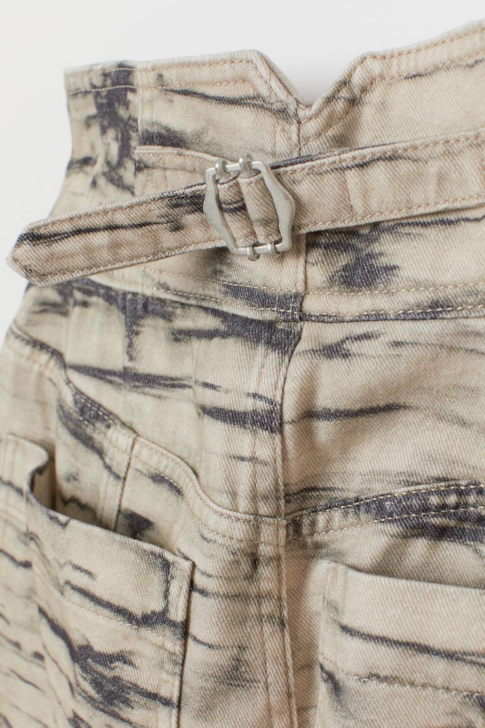 H&M 에이치앤엠 테이퍼드 하이웨스트 진 36(S) 상품이미지5