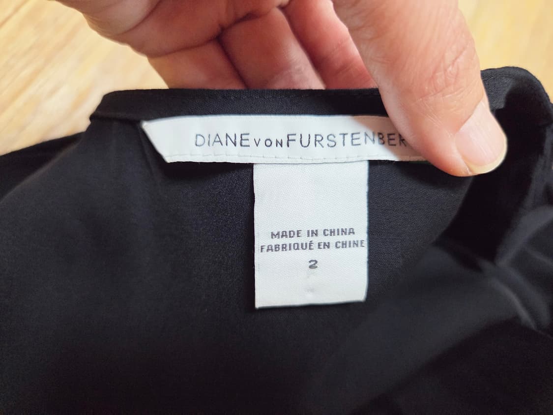 DVF 벨티드 드레이프원피스 44-55 상품이미지9