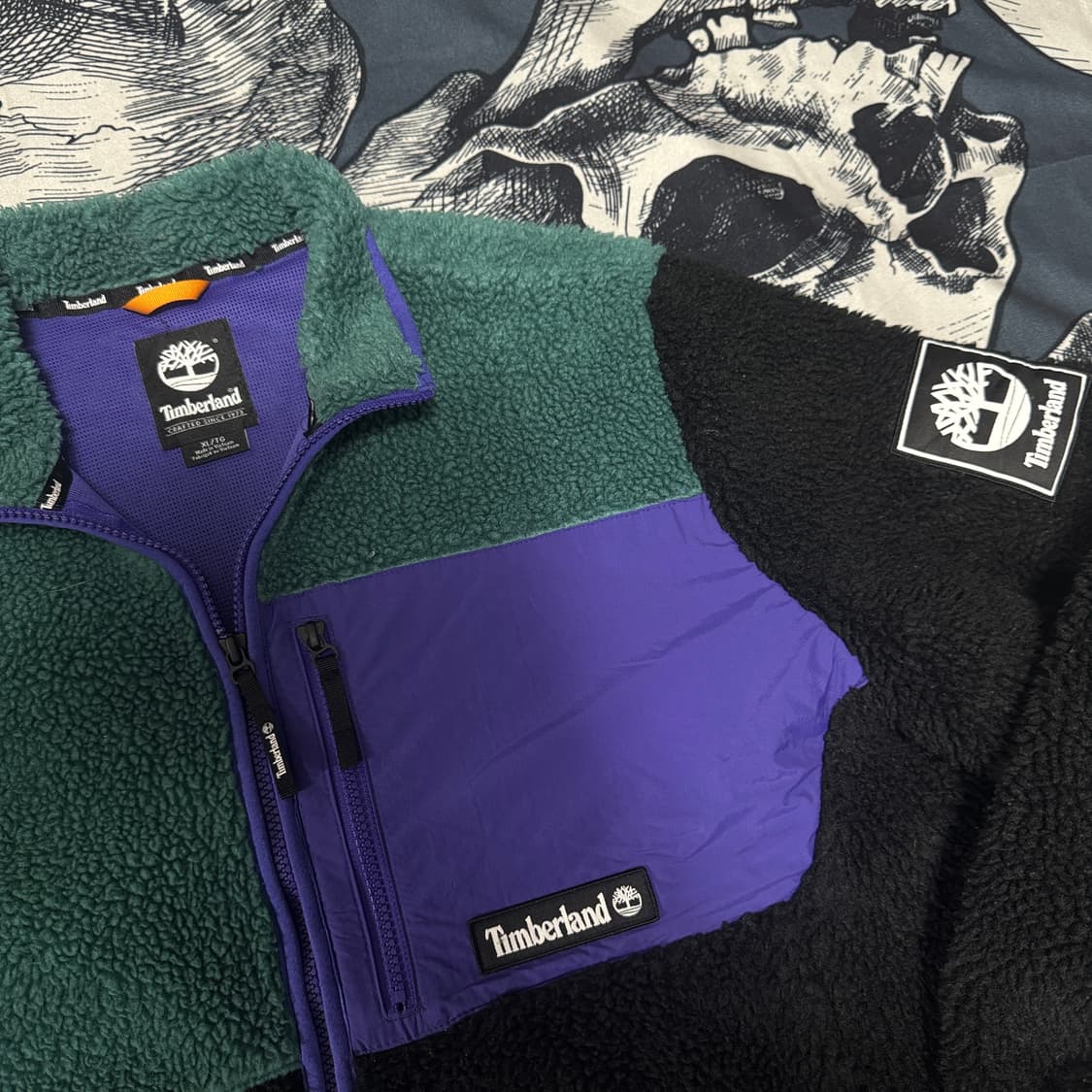 팀버랜드 뽀글이집업 XL사이즈 상품이미지2