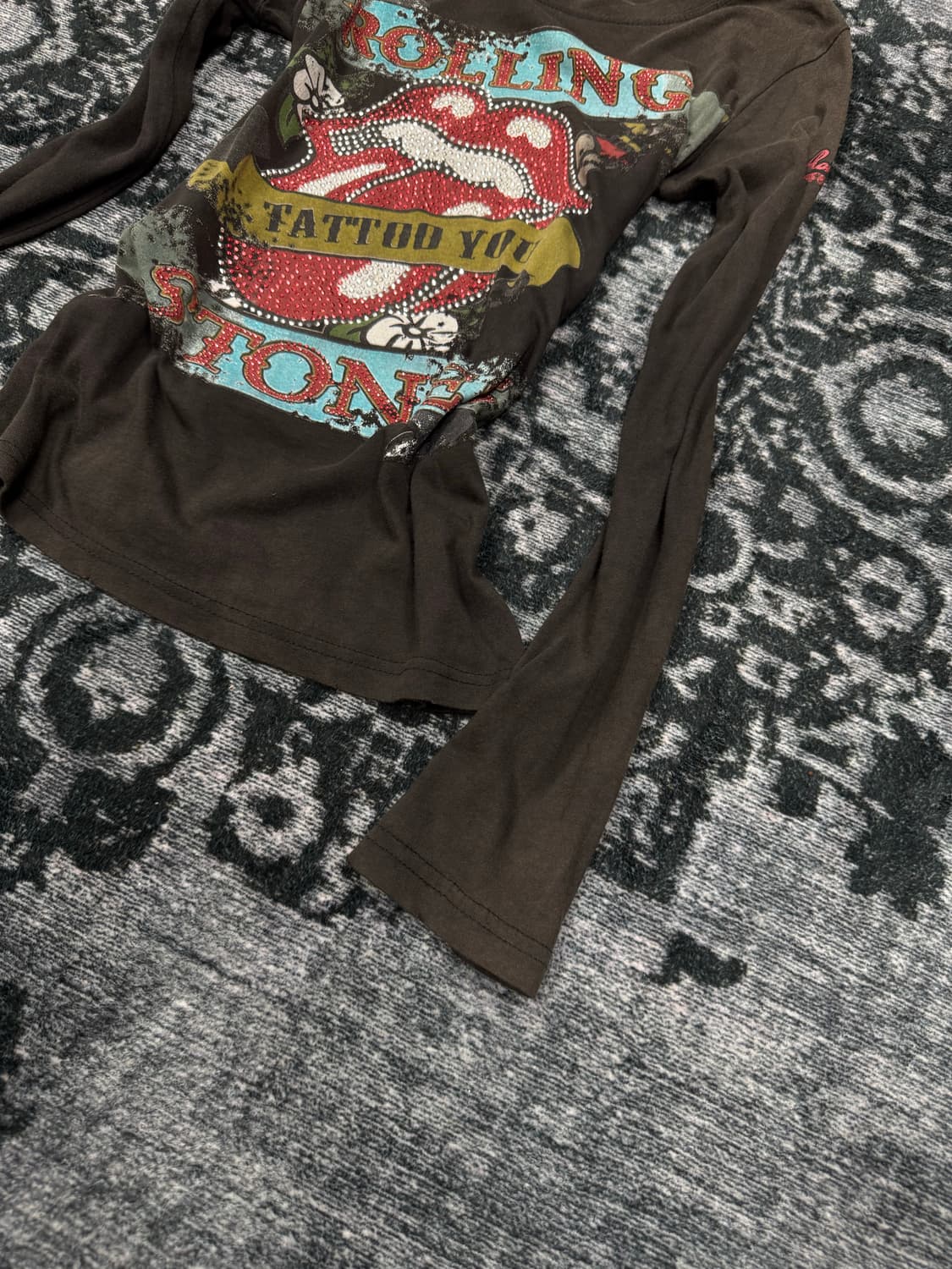 Junk food fading rolling stones cut sew 상품이미지5