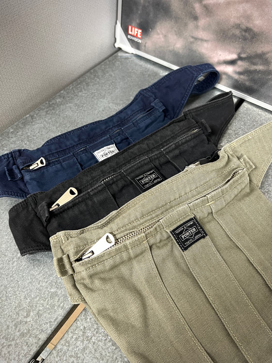 PORTER-BELT BAG (Washed Khaki)  상품이미지7