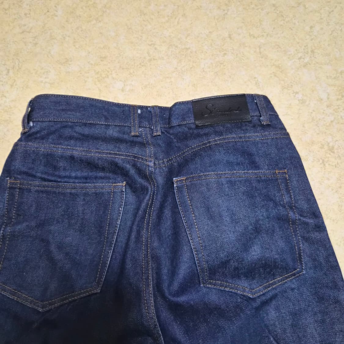 비슬로우 와이드 셀비지 데님 상품이미지2