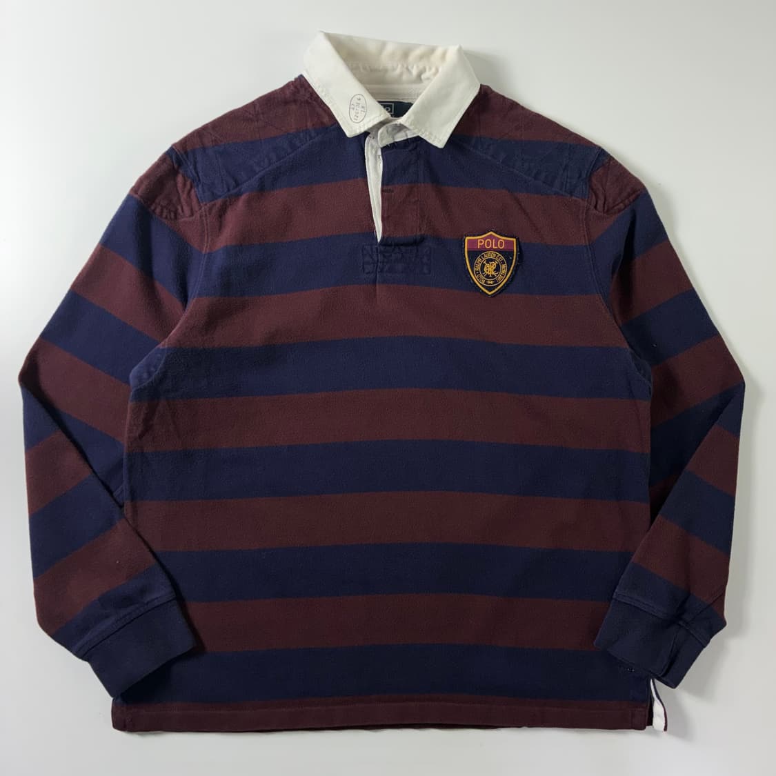 Polo 폴로 랄프로렌 크러스크 쉴드polo 스트라이프 럭비티 상품이미지1