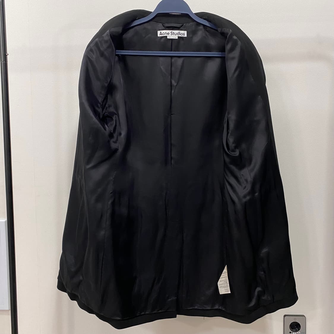 아크네스튜디오 울블렌드 핏 수트 롱 블레이저 자켓 상품이미지8