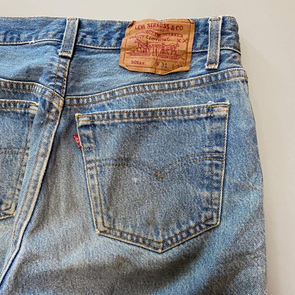 (31x32)90s 리바이스 501xx 청바지 상품이미지6