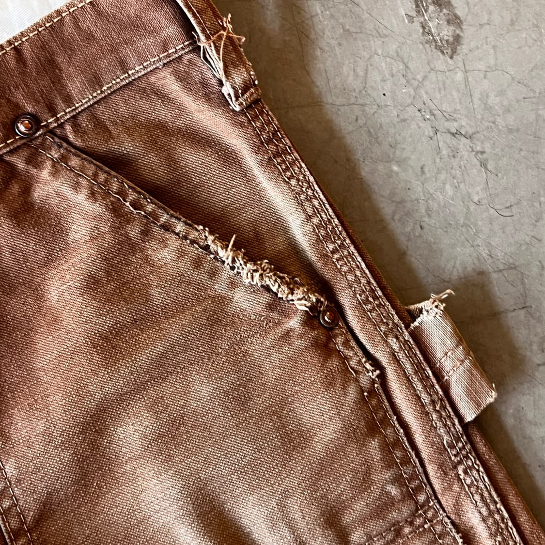 리얼맥코이 더블니 팬츠 상품이미지7