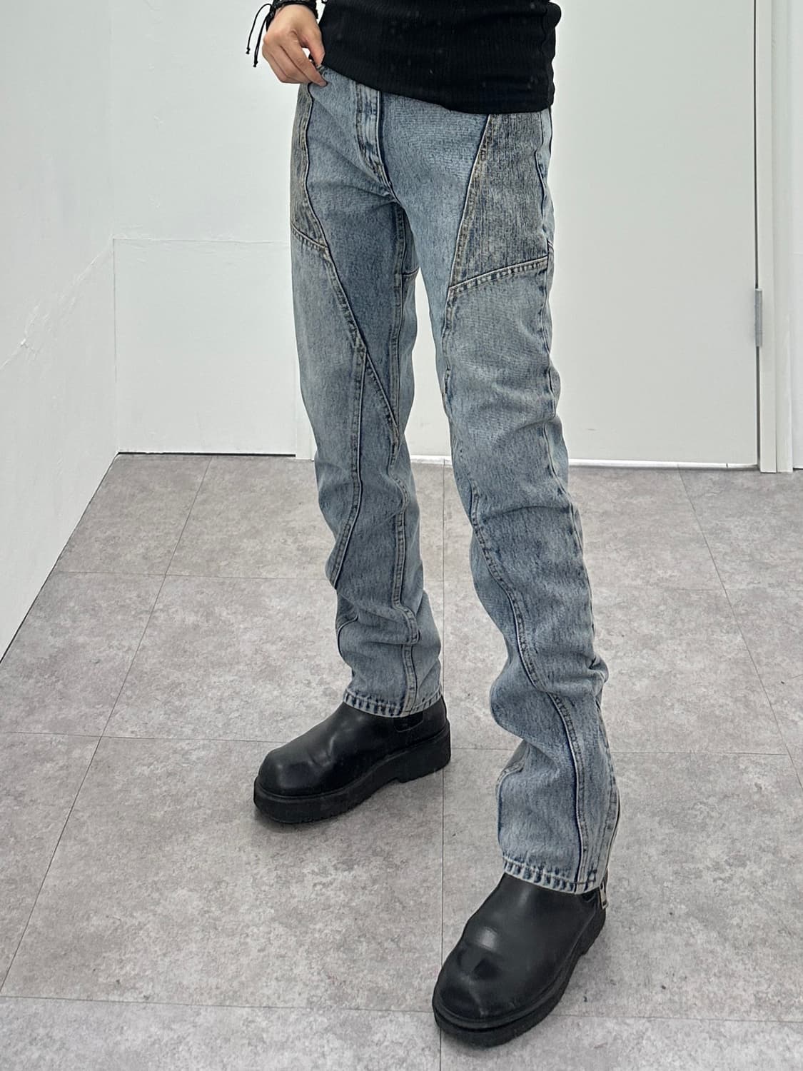 MAISON MINED biker jeans 상품이미지4