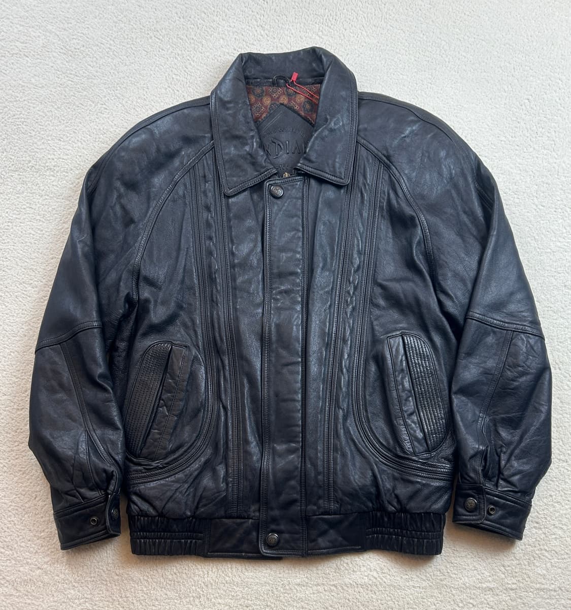 인디안 빈티지 가죽자켓(양가죽) 상품이미지1