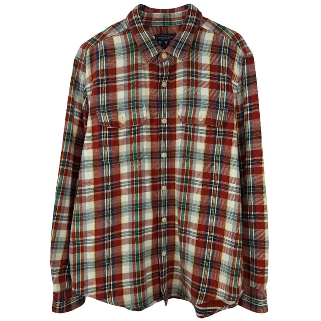 [아메리칸이글] 빈티지 체크 투포켓 플란넬 셔츠 M19624 상품이미지2