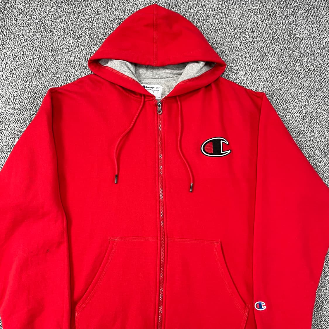 <챔피온 빅 로고 오버핏 후드집업> No.1369 상품이미지3