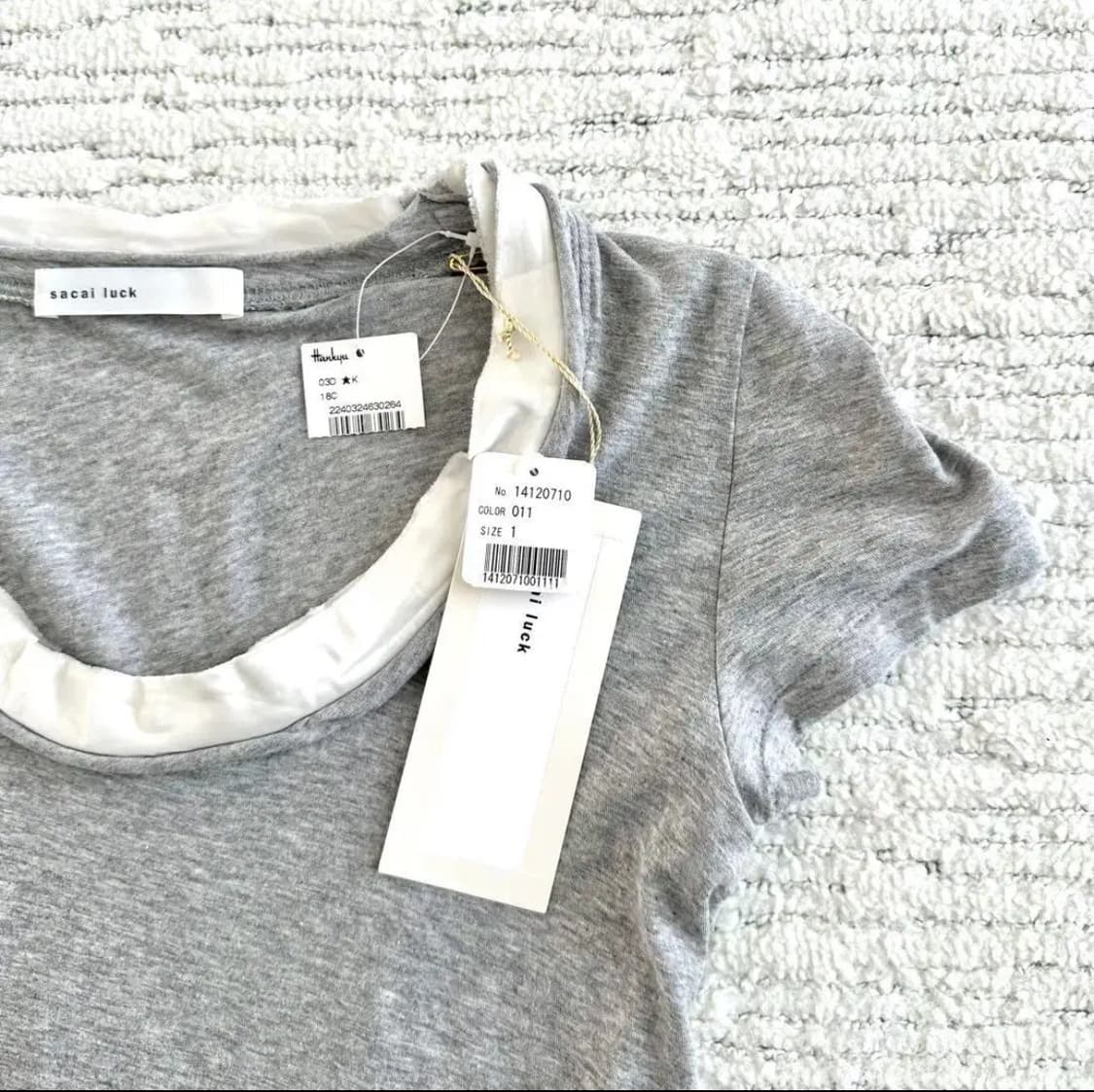 Sacai luck 사카이 럭 반팔 레이스 원피스 상품이미지2