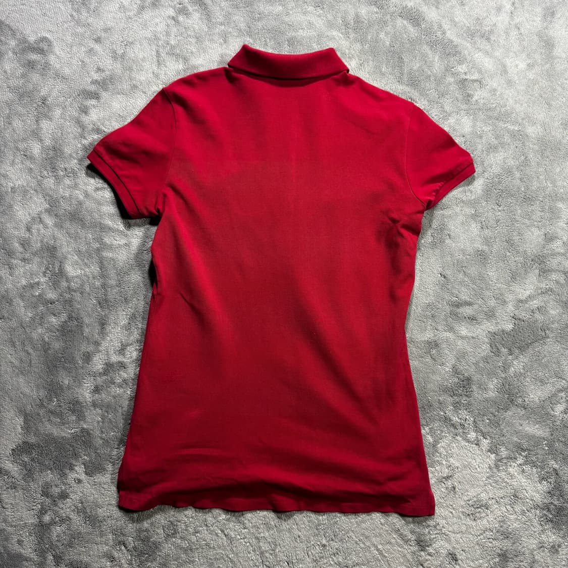 폴로 랄프로렌 레드 여성 폴로 티셔츠 상품이미지4