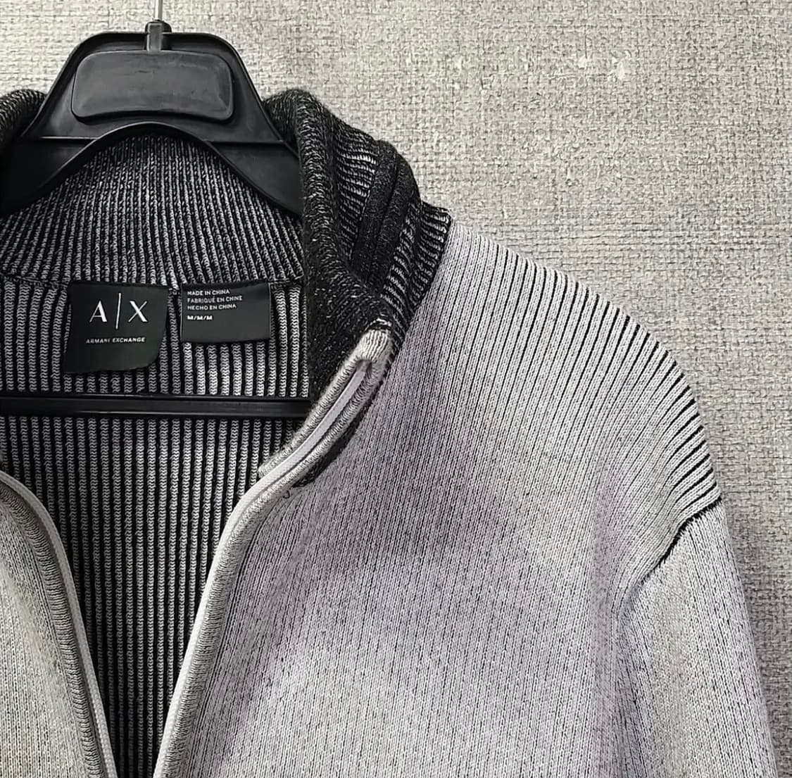아르마니 익스체인지 니트집업 상품이미지2