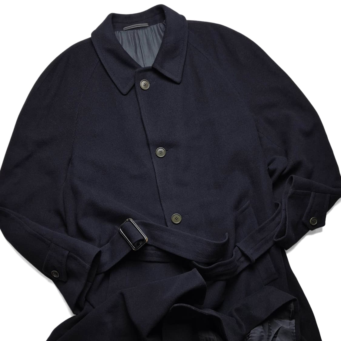 [52] 에르메네질도제냐 97FW 울 벨티드 코트 상품이미지1