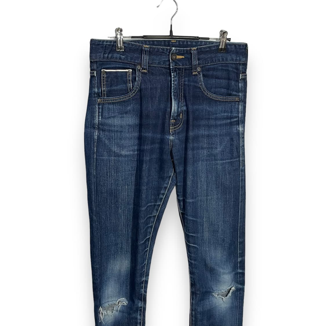   재패니즈 데미지 워싱 데님팬츠 상품이미지3