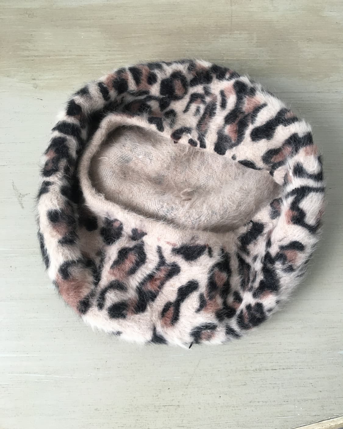 leopard pattern beret 상품이미지5