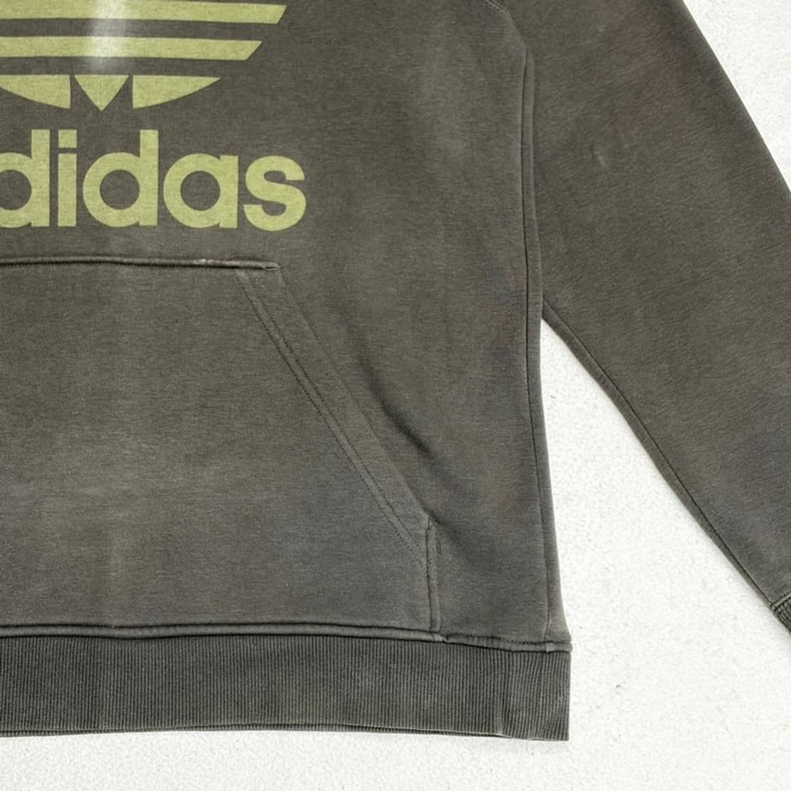 ADIDAS 올드스쿨 트레포일 빅로고 후디 100 상품이미지2