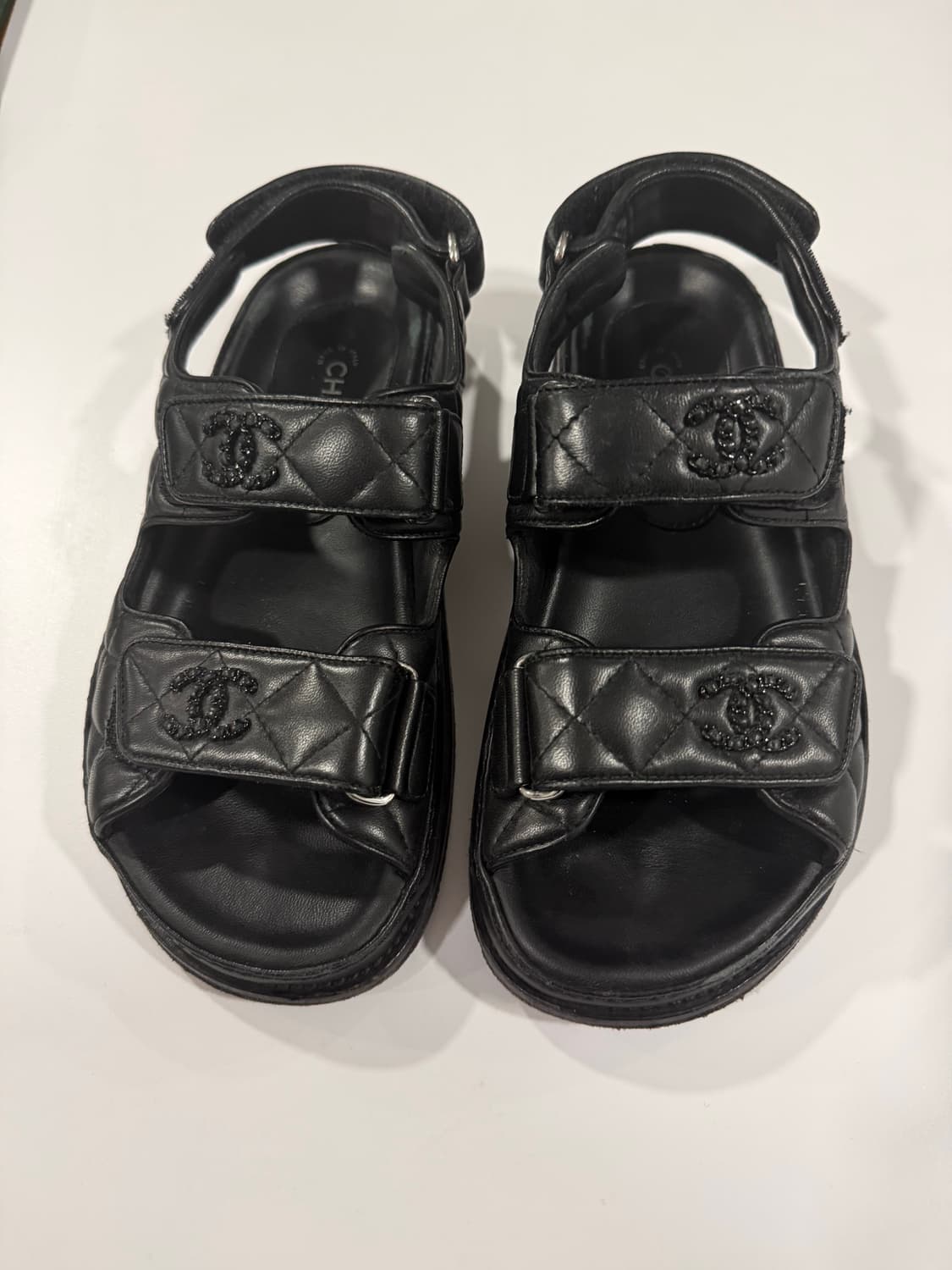 샤넬 벨크로샌들 35사이즈 상품이미지2