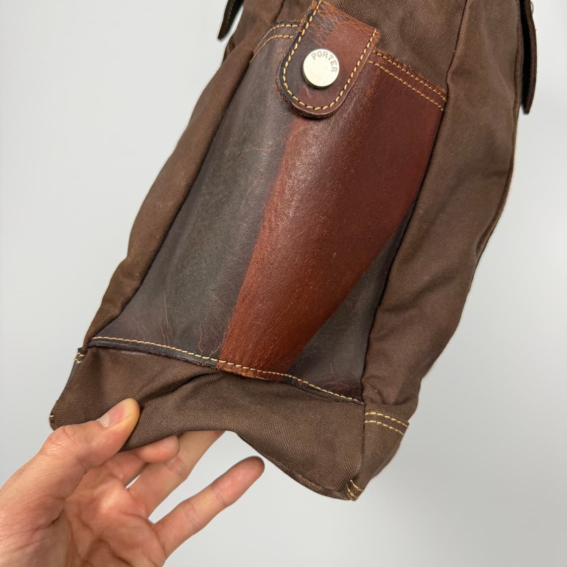 요시다포터 SANG 필드 토트백 다크브라운 상품이미지6