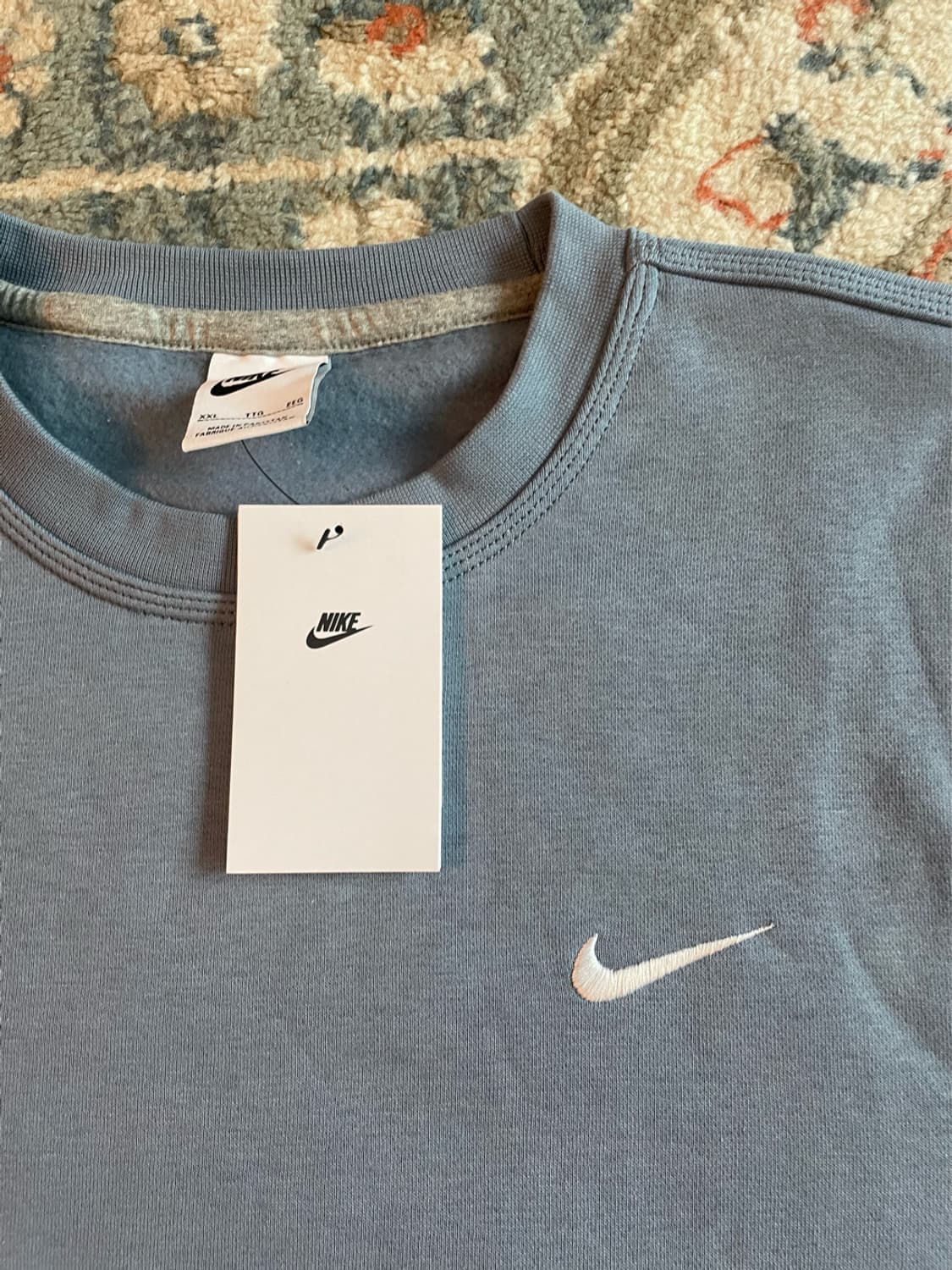 나이키 클럽 클래식 스몰 스우시 맨투맨 (새제품.XXL) 상품이미지2