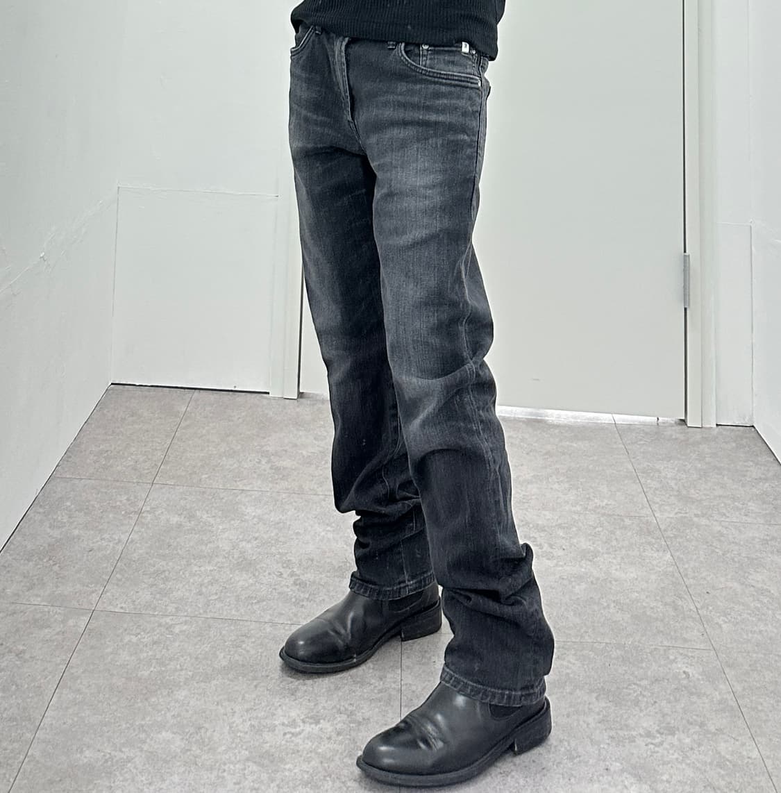 EDWIN TOKYO gray denim pants 상품이미지3