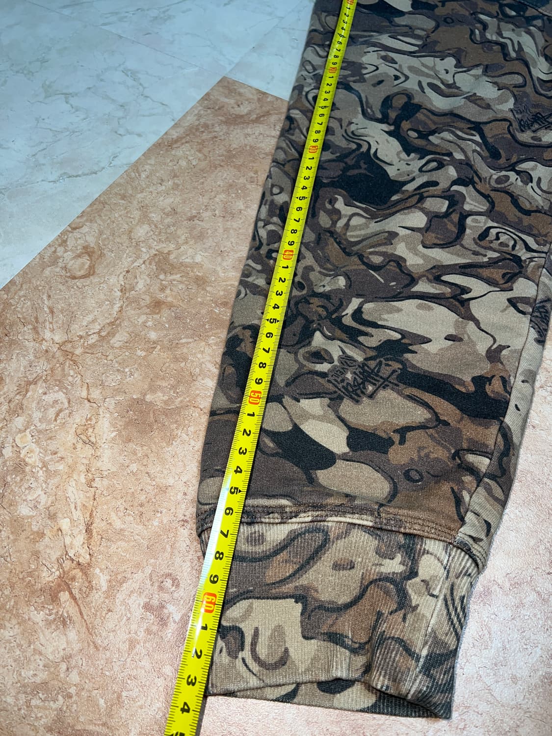 스투시 베일 카모 후드티 L 상품이미지4